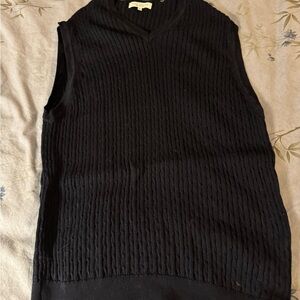 Men's navy Sweater Vest - Alex cannon